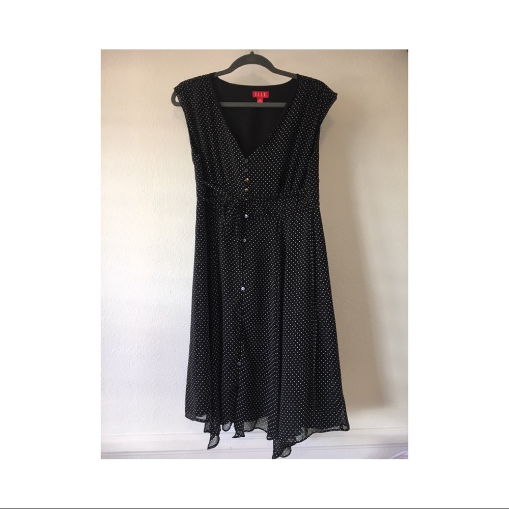 Elle polka dot dress!